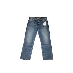 Edwin Bree High Rise Raw Hem Jeans Women's Size 30 Hush Wash NWT